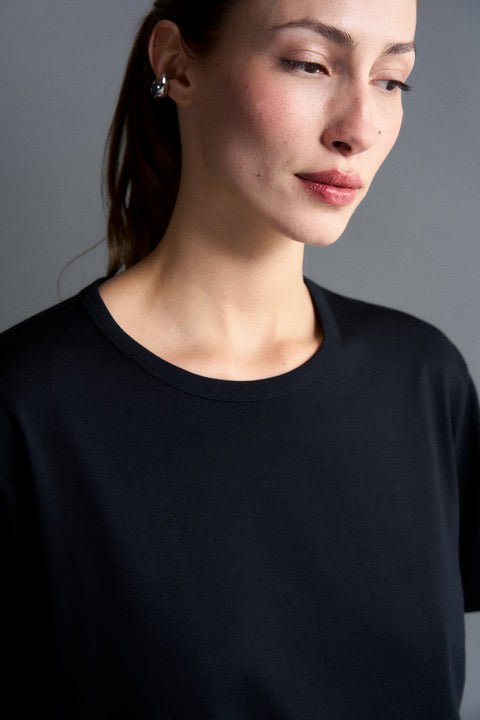 Pure Form Modal T-Shirt - Black