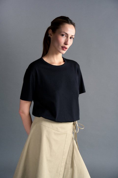 Pure Form Modal T-Shirt - Black