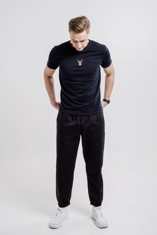 Deer T-shirt - Dark Blue