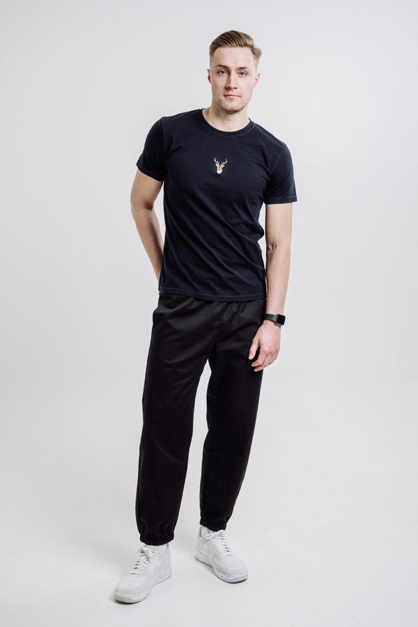 Deer T-shirt - Dark Blue