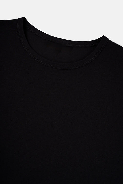 Pure Form Modal T-Shirt - Black