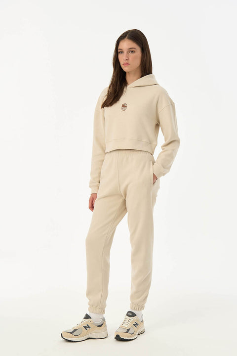 Pure Form Women's Sweatpants - Beige