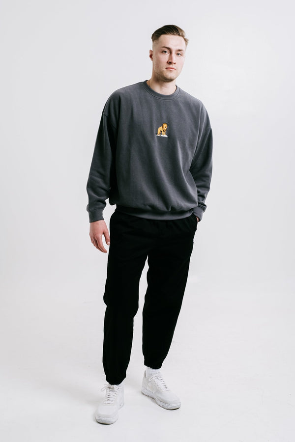 Lion Sweatshirt - Anthracite