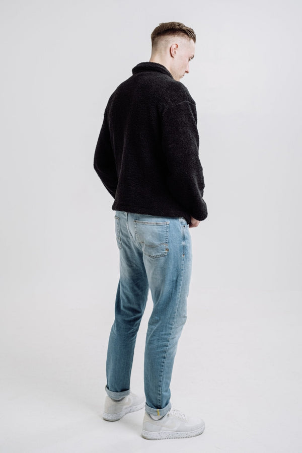 Red Fox Sherpa Jacket - Black