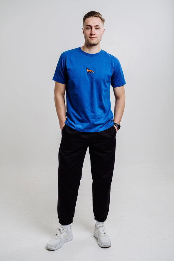 Red Fox T-shirt - Blue