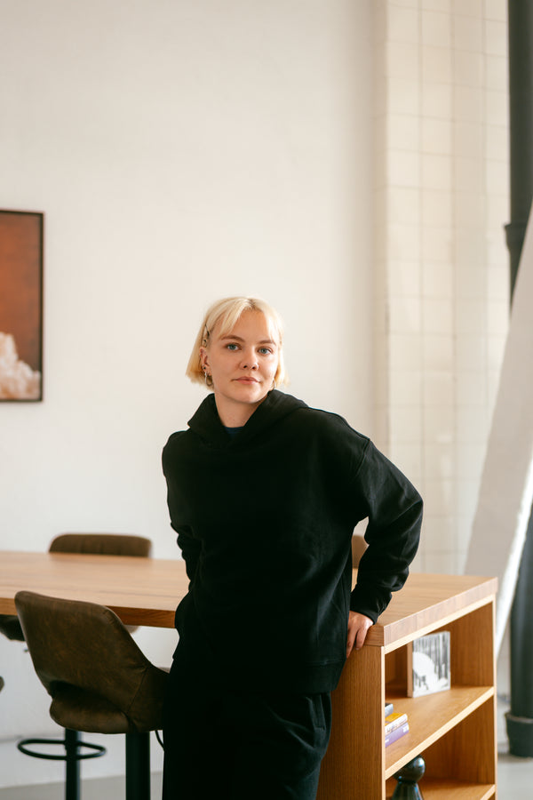 Pure Form Hoodie - Black