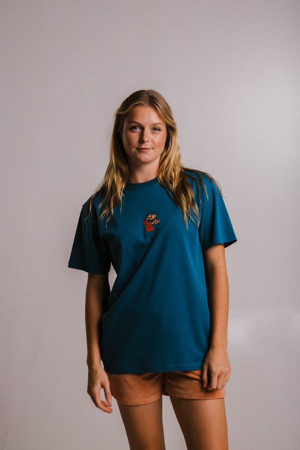 Clownfish Heavy T-shirt - Petrol Green