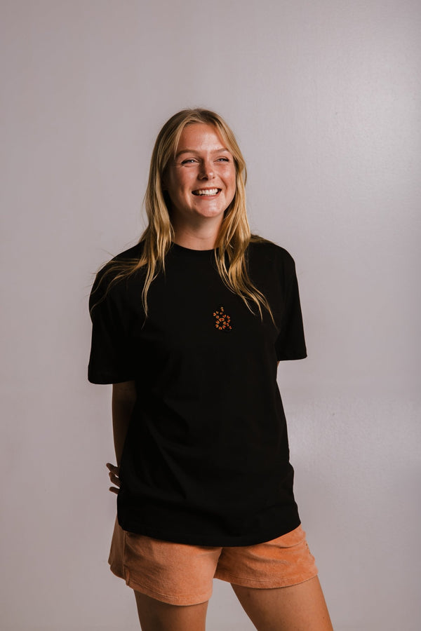 Coral Snake T-shirt - Black