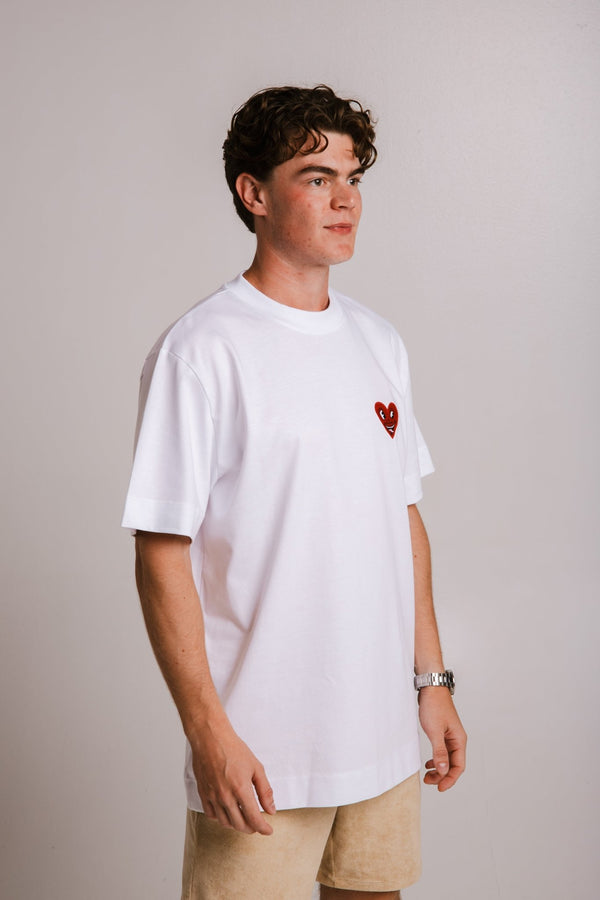 Heart T-shirt - White