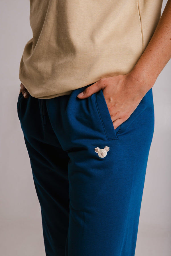 Koala Soft Fleece Men's Sweatpants - Navy Blue