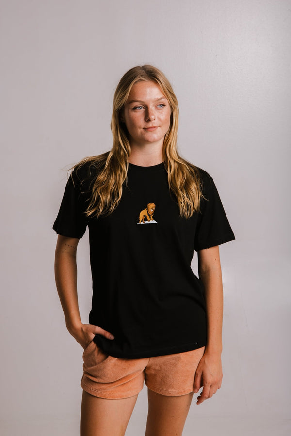 Lion T-shirt - Black