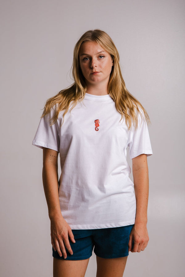 Seahorse T-shirt - White
