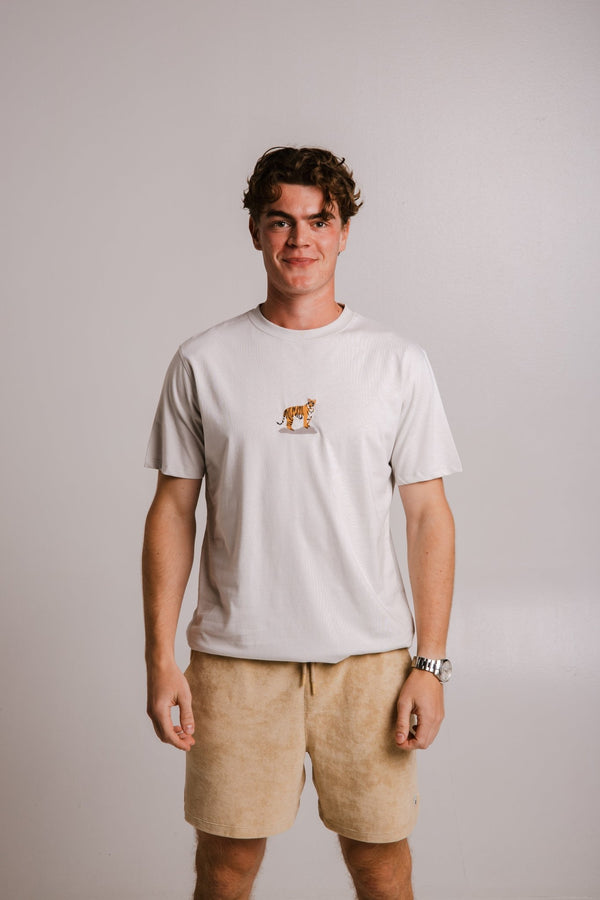 Tiger T-shirt - Light Gray
