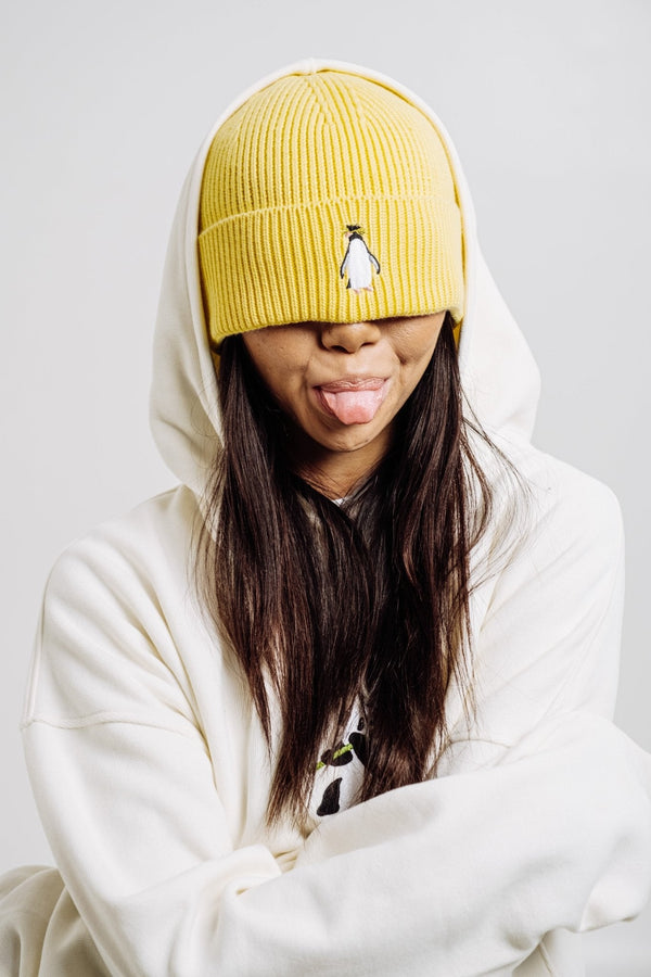 Southern Land Penguin Beanie - Yellow
