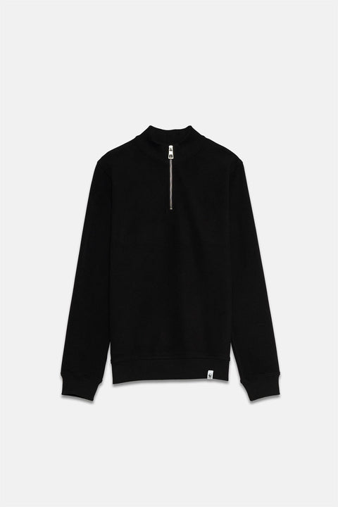Pure Form Quarter-Zip Sweatshirt - Black