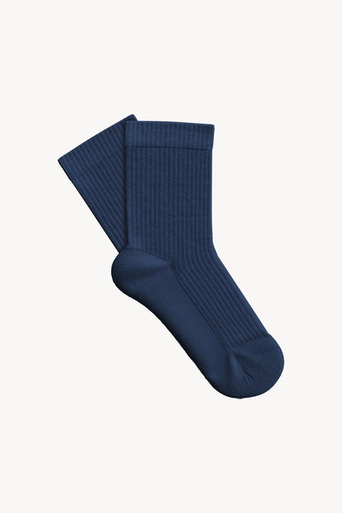 Pure Form Towel Socks - Navy Blue