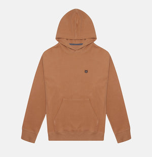 Sossu Brown Bear Pocket Hoodie - Beige