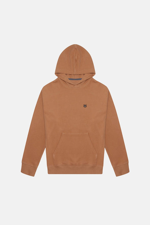 Sossu Brown Bear Pocket Hoodie - Beige