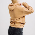 Sossu Brown Bear Pocket Hoodie - Beige