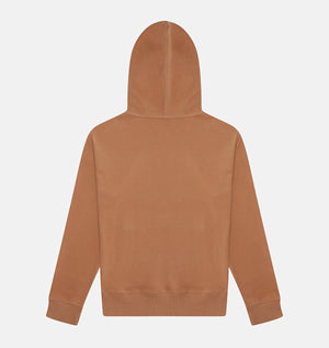 Sossu Brown Bear Pocket Hoodie - Beige