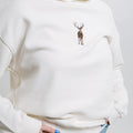 Sossu Deer Hoodie - Cream