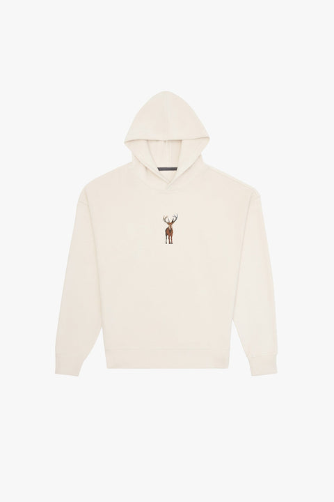 Sossu Deer Hoodie - Cream