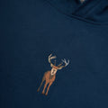 Sossu Deer Hoodie - Indigo Blue