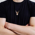 Sossu Deer T - shirt - Dark Blue