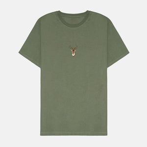 Sossu Deer T - shirt - Khaki