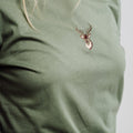 Sossu Deer T - shirt - Khaki