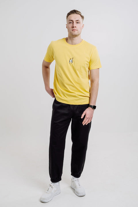 Sossu Emperor Penguin T - shirt - Yellow