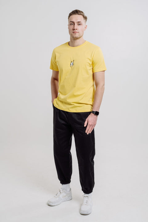 Sossu Emperor Penguin T - shirt - Yellow