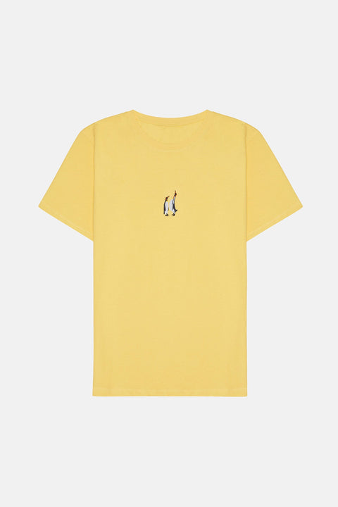 Sossu Emperor Penguin T - shirt - Yellow