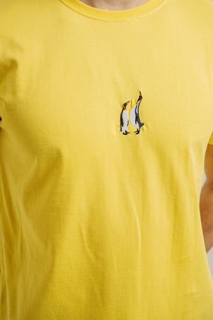Sossu Emperor Penguin T - shirt - Yellow
