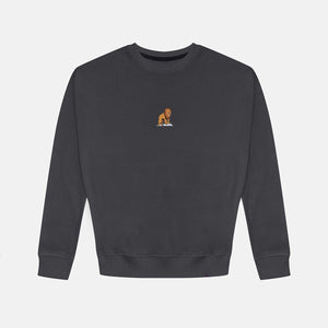 Sossu Lion Sweatshirt - Anthracite