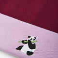 Sossu Panda Beanie - Burgundy/Lilac