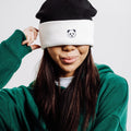 Sossu Panda Beanie - Ecru/Black