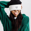 Sossu Panda Beanie - Ecru/Black