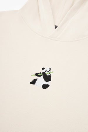 Sossu Panda Hoodie - Cream