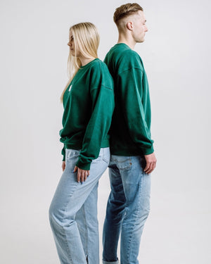 Sossu Polar Bears Sweatshirt - Dark Green