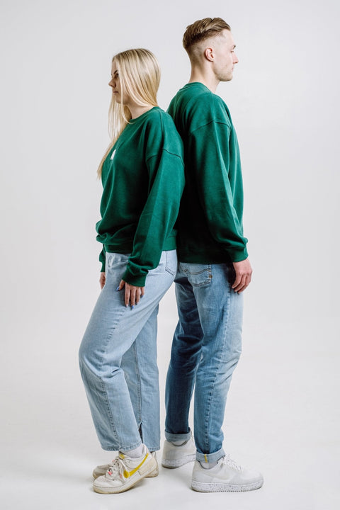 Sossu Polar Bears Sweatshirt - Dark Green