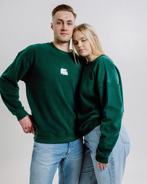 Sossu Polar Bears Sweatshirt - Dark Green