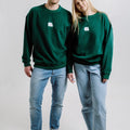 Sossu Polar Bears Sweatshirt - Dark Green