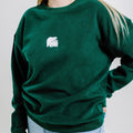 Sossu Polar Bears Sweatshirt - Dark Green