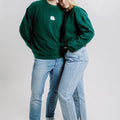 Sossu Polar Bears Sweatshirt - Dark Green