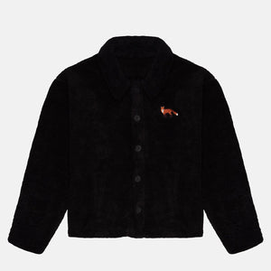 Sossu Red Fox Sherpa Jacket - Black