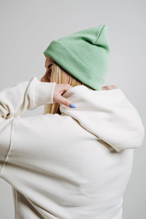 Snow Owl Beanie - Green