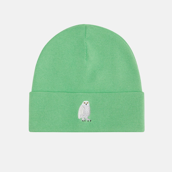 Snow Owl Beanie - Green
