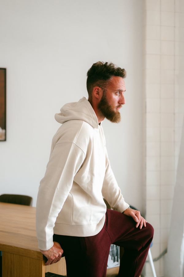 Pure Form Hoodie - Beige