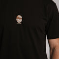 Sossu Barn Owl T-shirt - Black